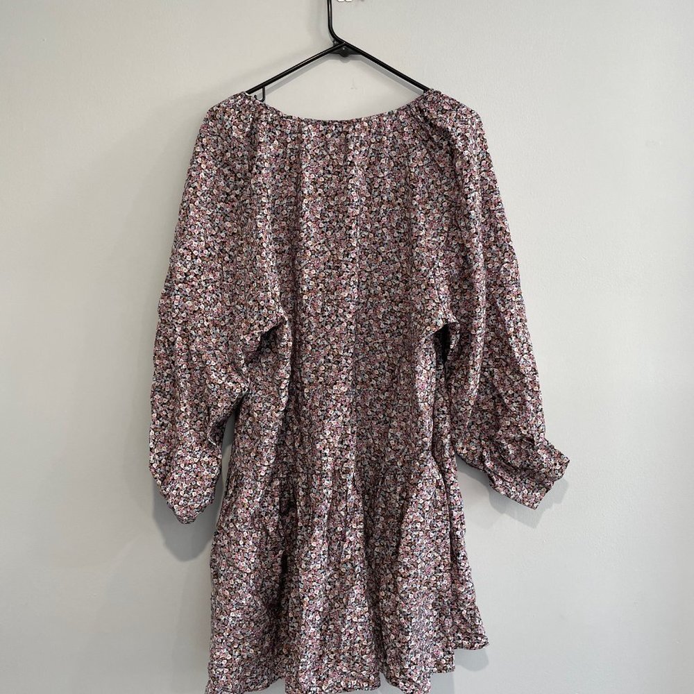 H&M Women's Floral Blouse Size M, BNWT - Picture 7 of 8